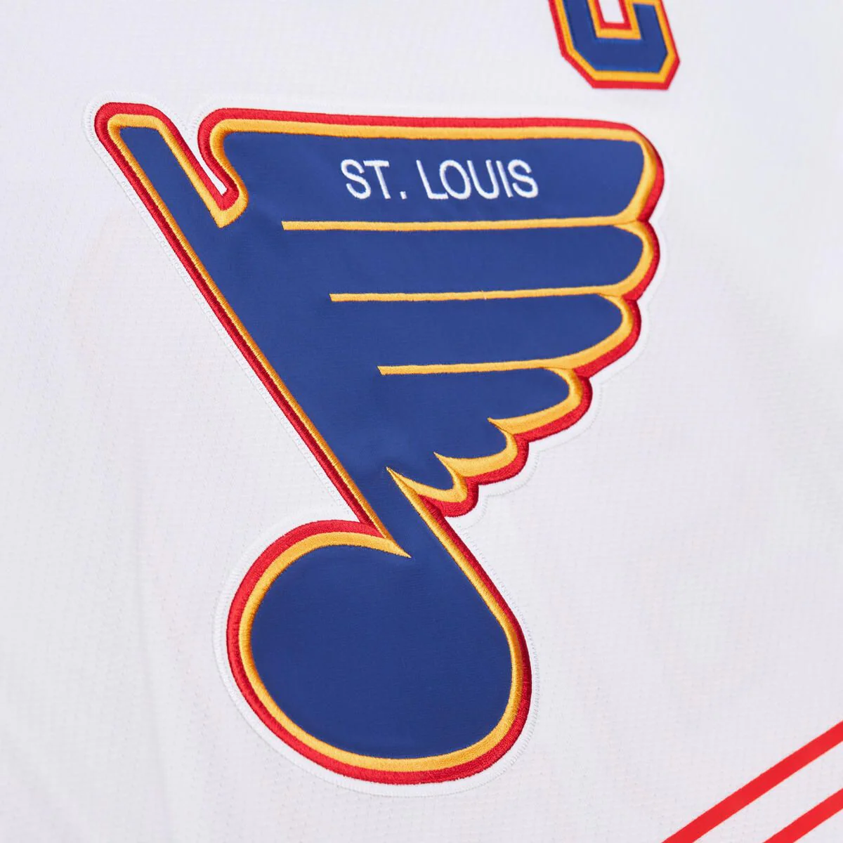 ST. LOUIS BLUES MITCHELL & NESS POWER PLAY HOME JERSEY - GRETZKY #99 - Image 3
