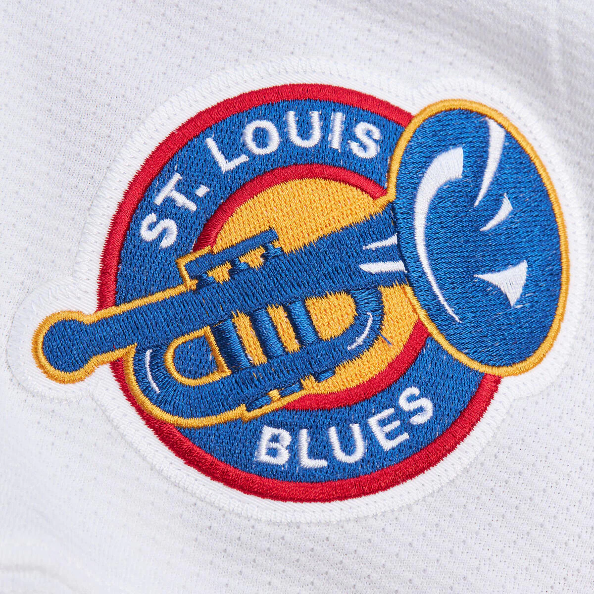 ST. LOUIS BLUES MITCHELL & NESS POWER PLAY HOME JERSEY - GRETZKY #99 - Image 6